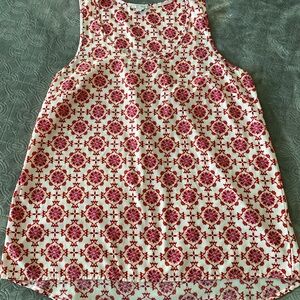 Nordstrom Halogen M Sleeveless Blouse Top Round Neck